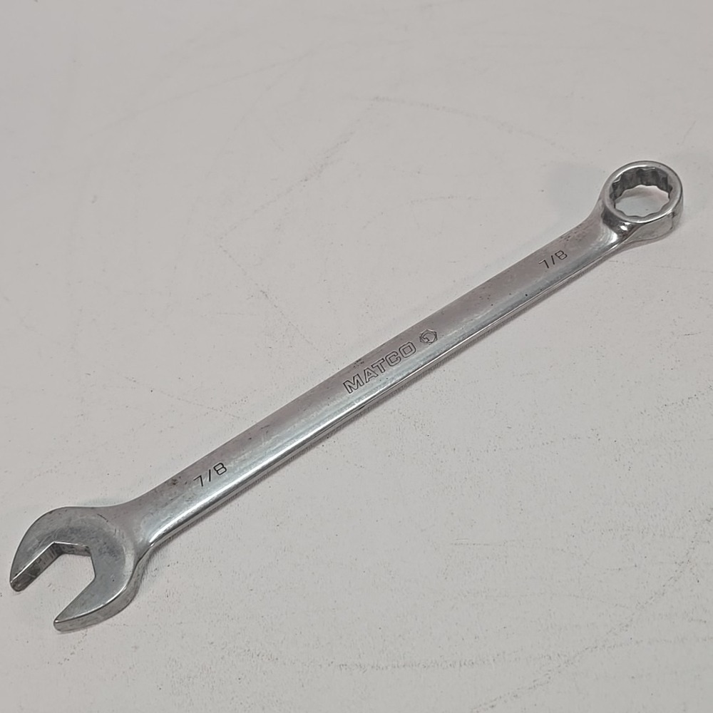 Matco RCL282 ‎ 7/8" Combination Wrench SAE 12 Pt USA